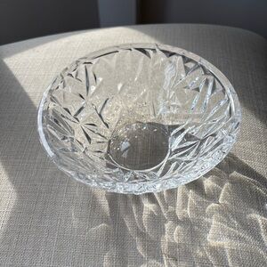 Tiffany & Co. Vintage Rock Cut Crystal Candy Bowl 6 inches